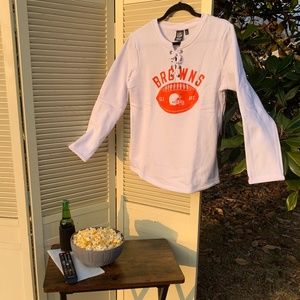 NWT - NFL Browns - Pullover Shirt Women